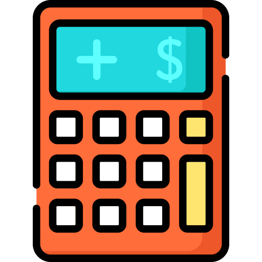 Calculator business and finance calculator calculate icon
