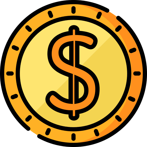 Dollar dollar money currency icon