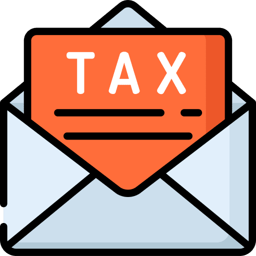 Tax business business and finance payment icon