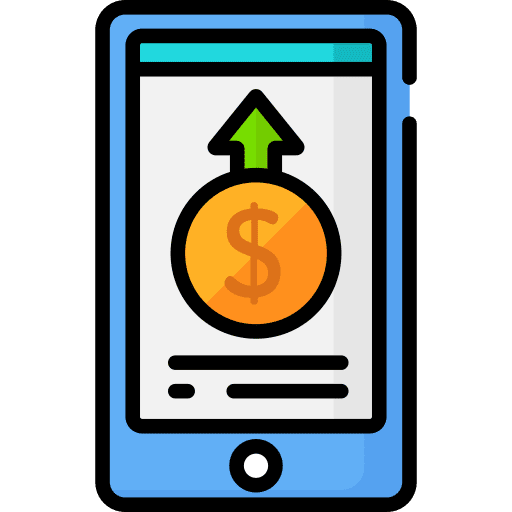 Smartphone mobile phone smartphone technology icon