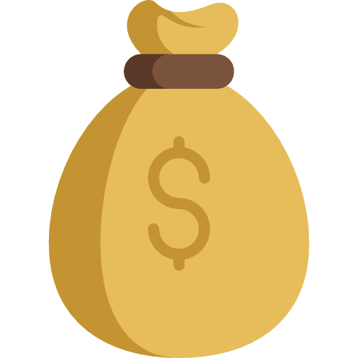 Money bag business business and finance dollar symbol icon