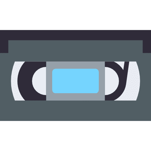 Vhs technology entertainment vhs icon