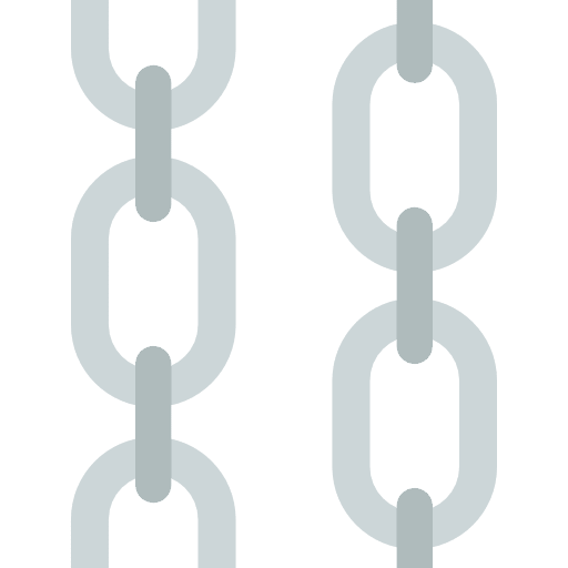 Chain multimedia chain tools and utensils icon