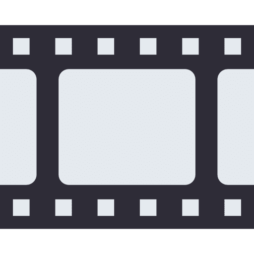 Film entertainment film music and multimedia icon