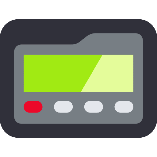 Pager tools electronics technology icon