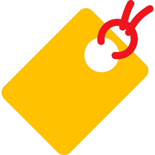 Tag shopping price tag shop icon