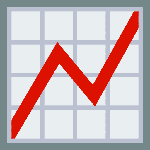 Bar chart profits seo and web stats icon