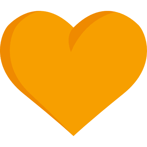 Heart loving peace like icon