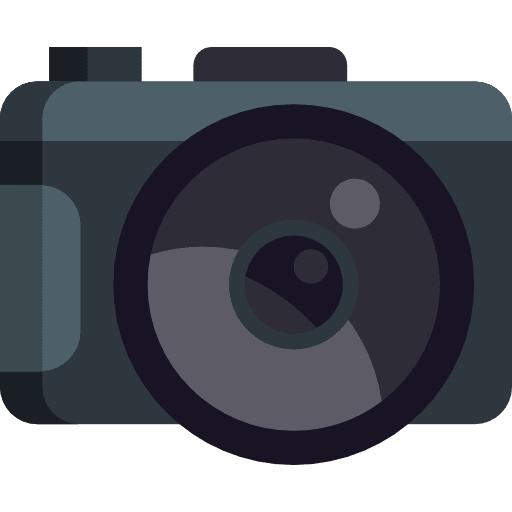 Photo camera electronics picture technology icon