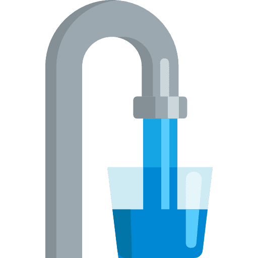 Faucet furniture and household faucet tap icon