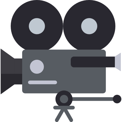Video camera cinema video camera film icon