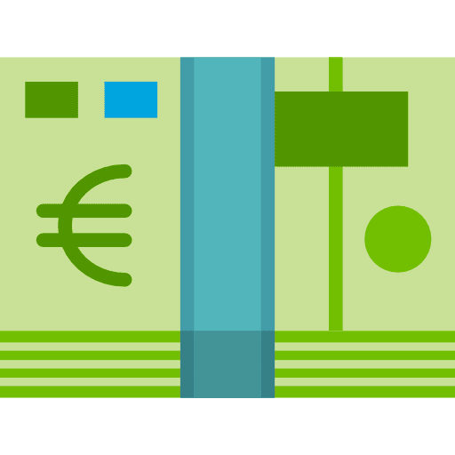 Money notes currency cash icon