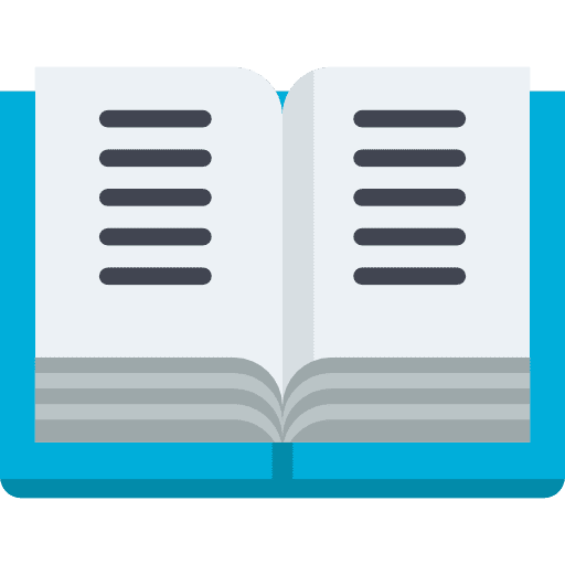 Open book reading open book library icon