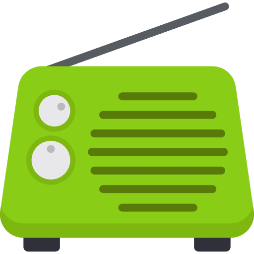 Radio radio electronic technology icon