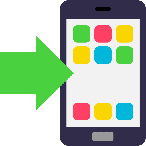 Smartphone smartphone touch screen technology icon