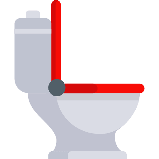 Toilet wc bathroom washroom icon