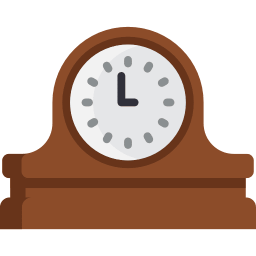 Clock time timer alarm clock icon