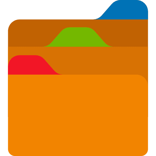 Folder office material file storage interface icon