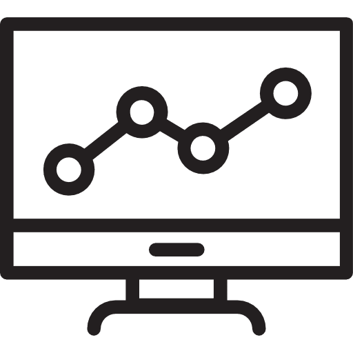 Stats business graphic stats icon