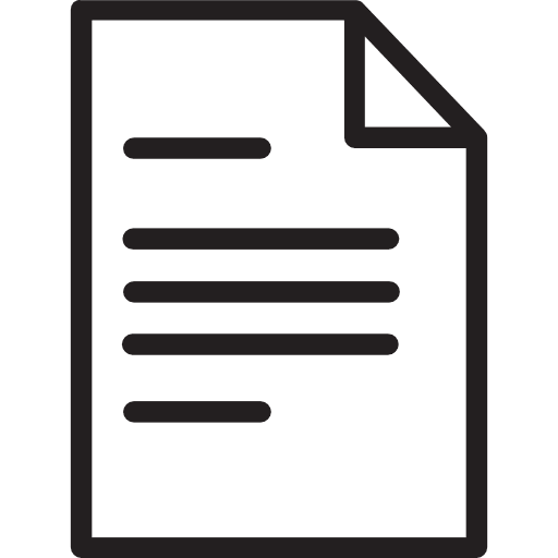 Document seo and web writing pencil icon