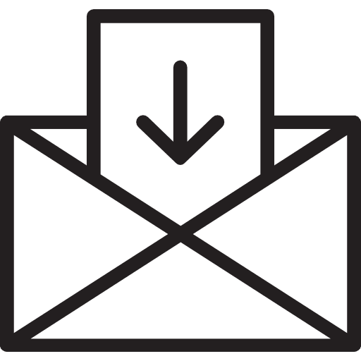 Envelope interface contents email icon
