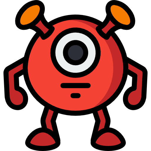 Monster spooky terror miscellaneous icon