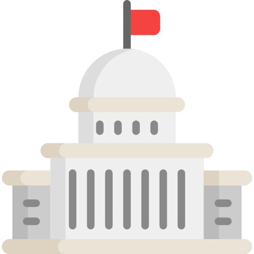 Capitol political capitol landmark icon