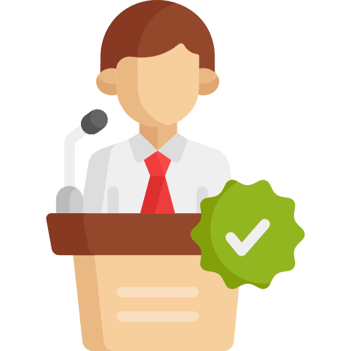 Politician avatar professions and jobs profession icon