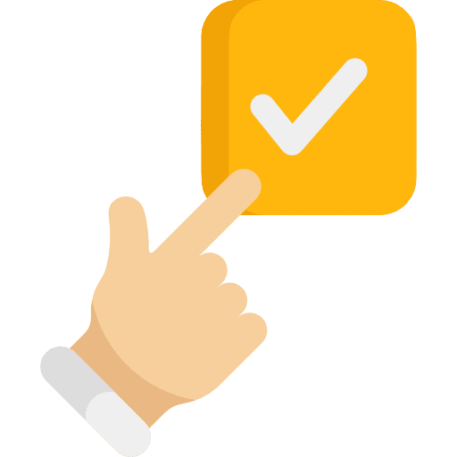 Check tick checked check icon