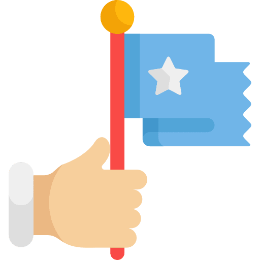 Flag flags objective gestures icon