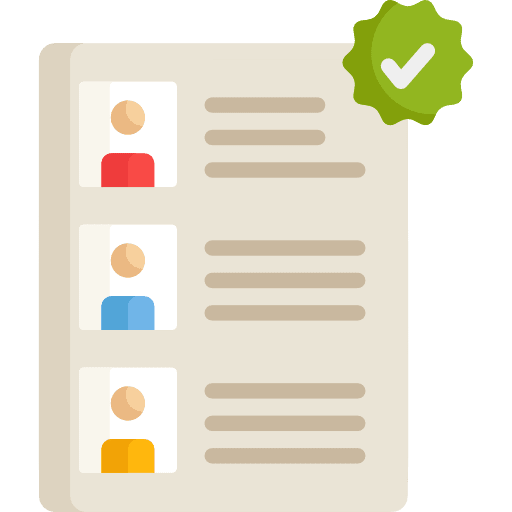 Candidates ballot elections candidates icon