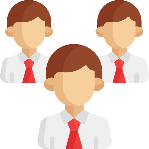 Team user working people icon