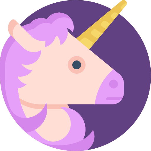 Unicorn animals legend unicorn icon