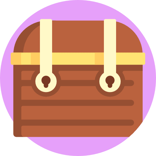 Chest money business and finance chest icon