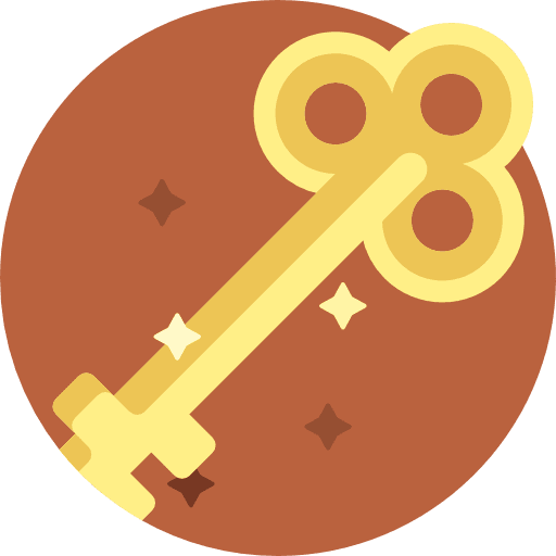 Key key door key password icon