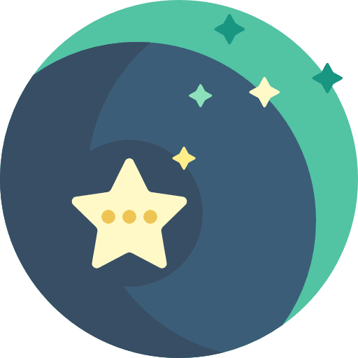 Magic ball miscellaneous stars witch icon