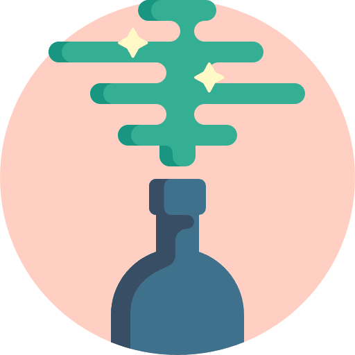 Potion bottle remedy drink icon