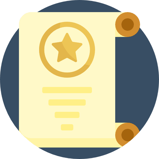 Spell paper spooky scroll icon