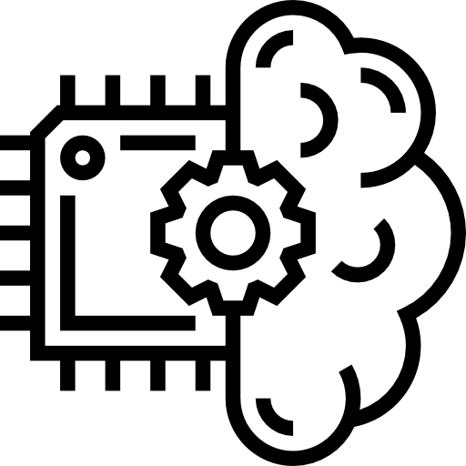 Machine machine learning ui cogwheel icon