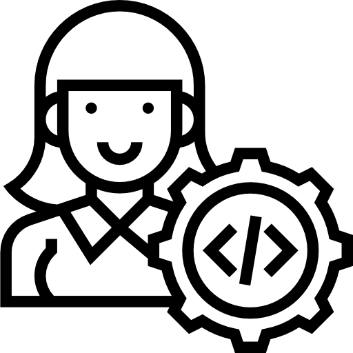 Programmer code ui code language icon