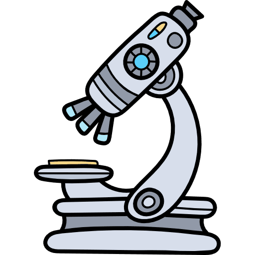 Microscope education medical instrument medical equipment icon