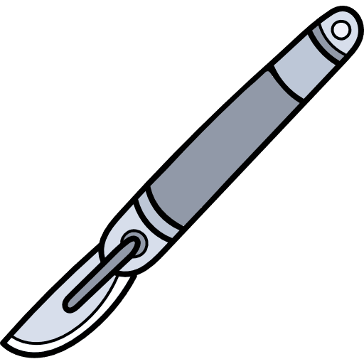 Scalpel scalpel medical medical equipment icon