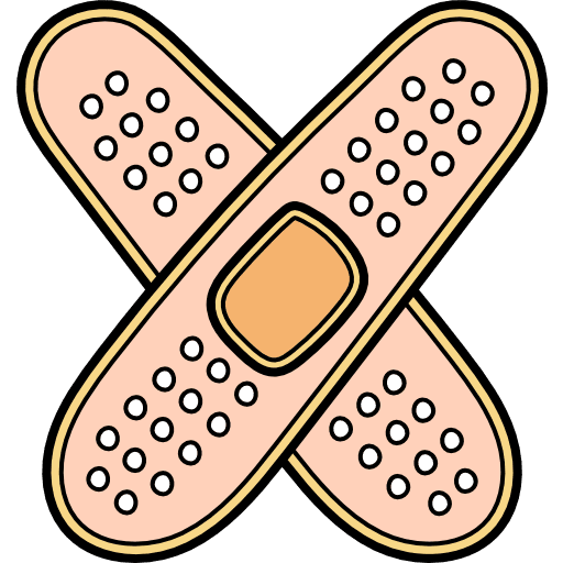 Band aid wound band aids hospital icon