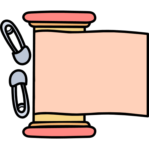 Gauze healthcare and medical gauze bandage icon