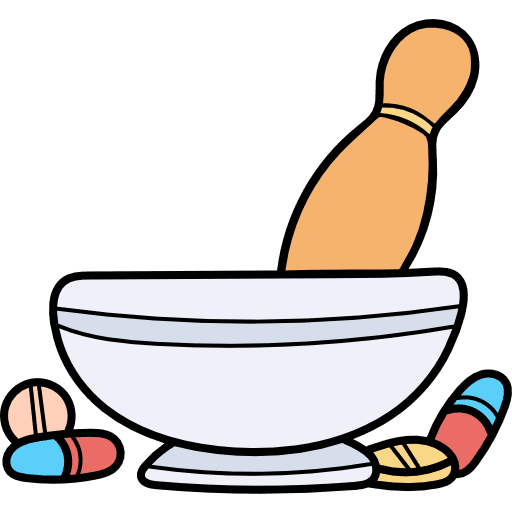 Medicine healthcare and medical natural medicine medicine icon