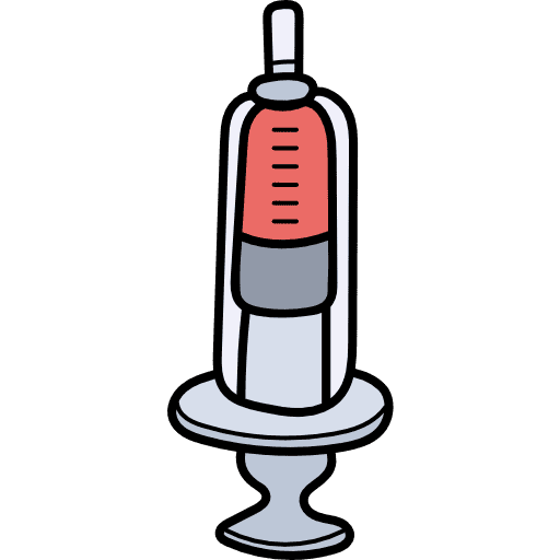 Syringe syringe health care medical assistance icon