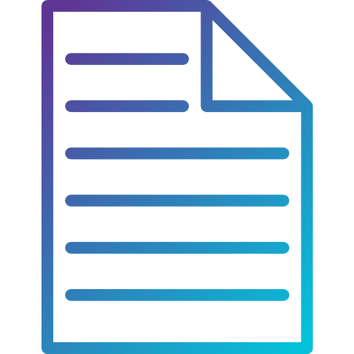 File text lines files and folders list icon