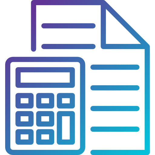 Calculator files and folders calculating calculator icon