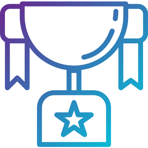 Trophy winner cup award icon