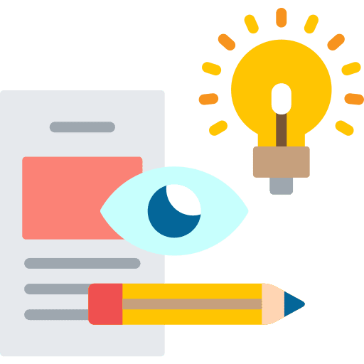 Branding branding art and design eye icon